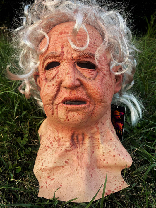 Limited Edition Hand-Painted Grandma Replica Mask